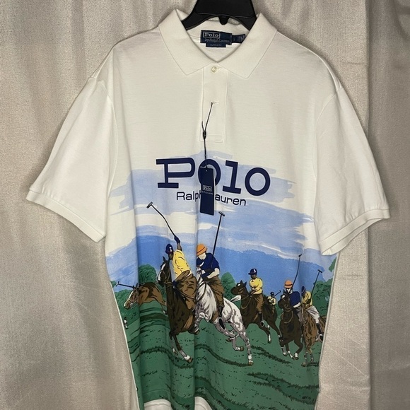 NWT Ralph Lauren Polo Stampede Polo Player Equestrian Horseman Stadium Polo L - Picture 9 of 9